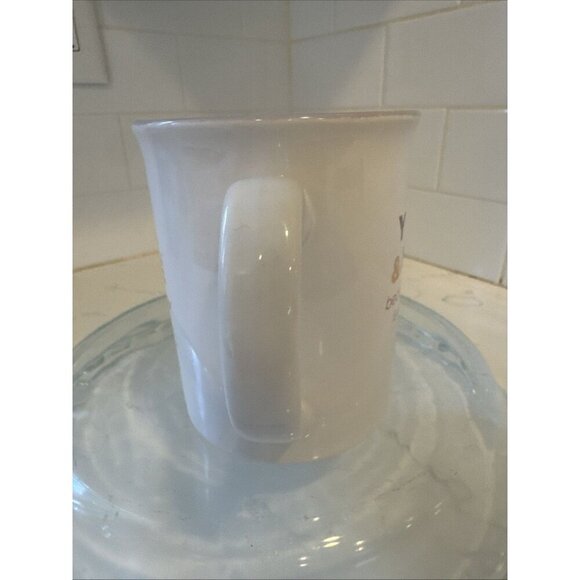 "YOGA & WINE -- BECAUSE THERAPY IS EXPENSIVE.", Ceramic Coffee Cup Mug Vintage - Picture 3 of 12